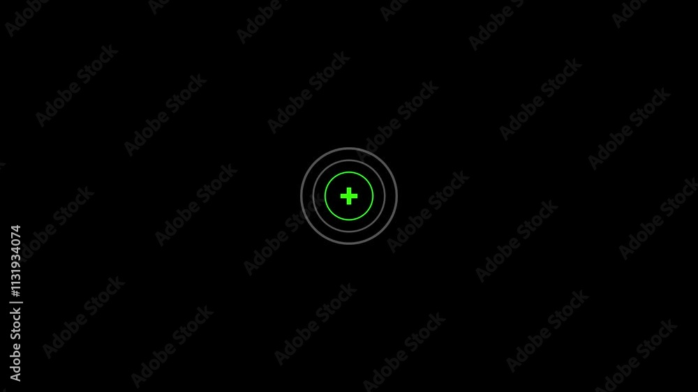 Fototapete loading circle icon animation seamless loop .circle loading bar animation isolated on the black back