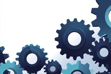 Obraz premium gears and cogs