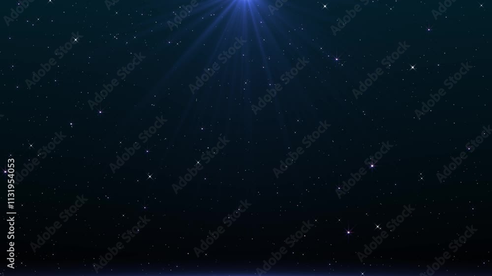 Poster abstract digital square particles background for business, finance, research, tech science. blue fib