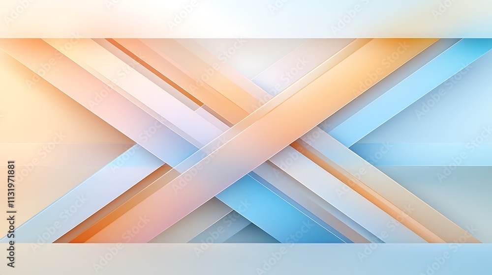 Poster dynamic abstract design digital art background modern style wide perspective visual creativity