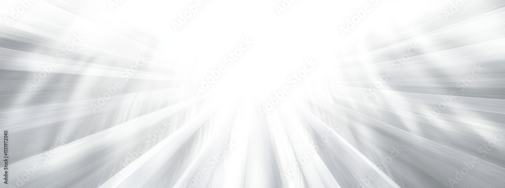 Aufkleber minimalist abstract white background with radiant lines pattern and soft lighting