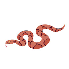 Obraz premium Copperhead icon clipart avatar logotype isolated vector illustration