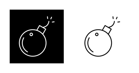 Exploding Cannon Ball Vector Icon