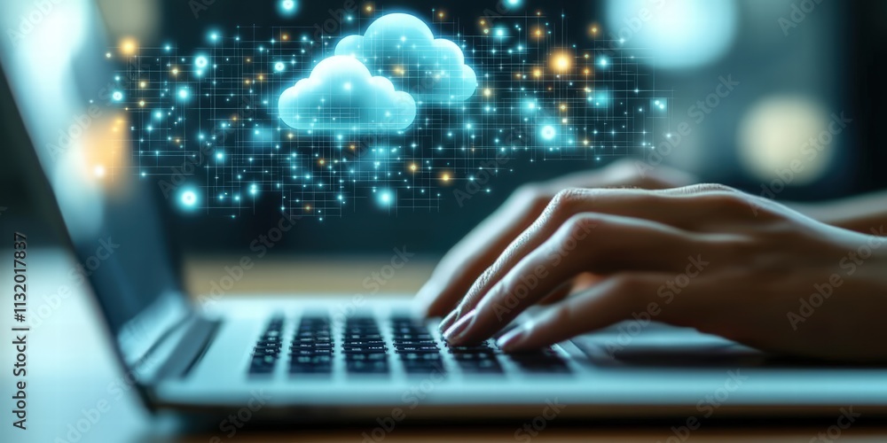 Poster data analytics and visualization technology for cloud storage and transfer with cyber information fo