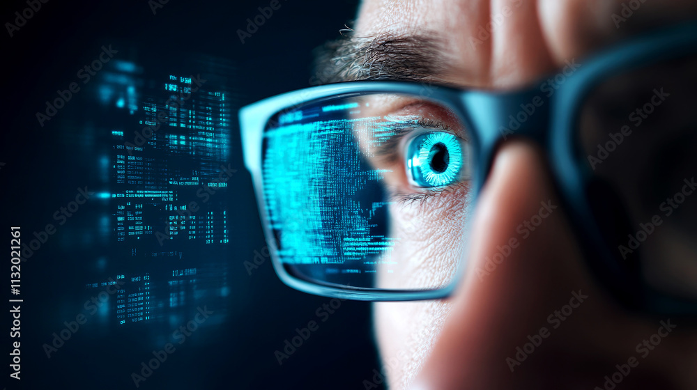 Poster enhancing kyc security control through innovative technology a close-up perspective on digital verif