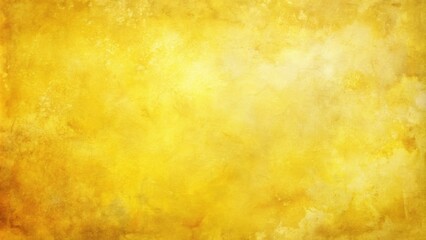 Obraz premium Yellow abstract watercolor background, vintage style. Perfect retro banner with text area.