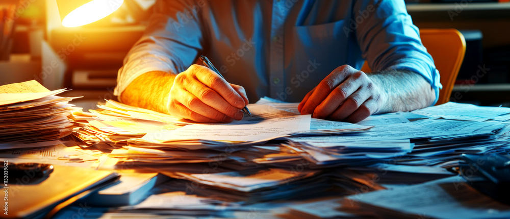 Aufkleber submitting business tax documents a professional's guide to efficient workflow in a busy office envi
