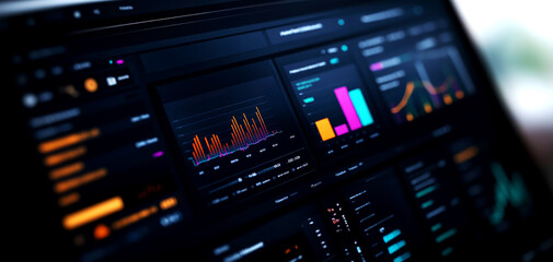 Fototapeta premium Submitting tax documents for businesses a professional approach to data management in a digital environment for enhanced efficiency
