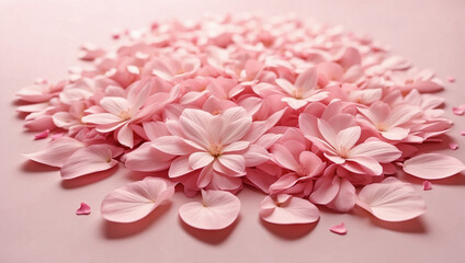 Obraz premium Elegant Collection of Soft Pink Flowers