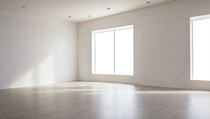 Obraz premium Empty Light Room Interior