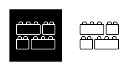 Toy Blocks Vector Icon