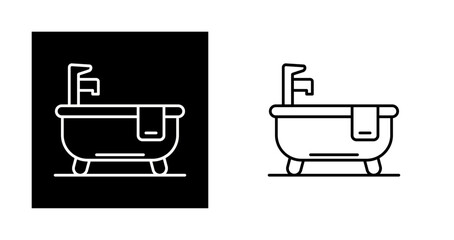 Bath Vector Icon