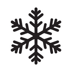 Fototapeta premium snowflake on white background