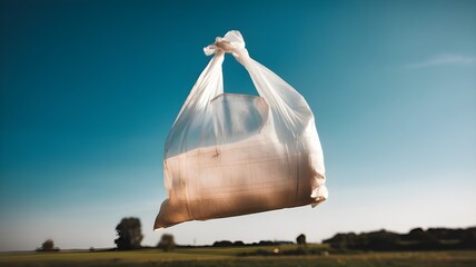 Disposal of non-degradable waste into the environment