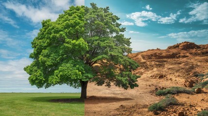 Side effects of deforestation, importance of environmental protection