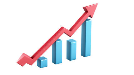 render of a red arrow pointing downward on a gigapixel high fidelity