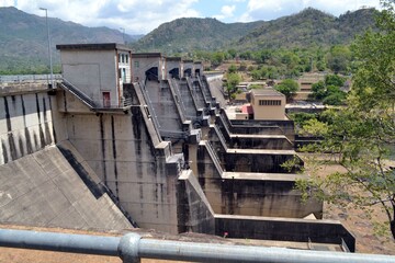 dam in the mountains
