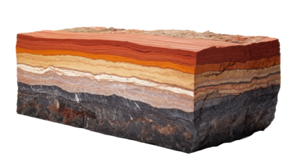 layer of earth geological