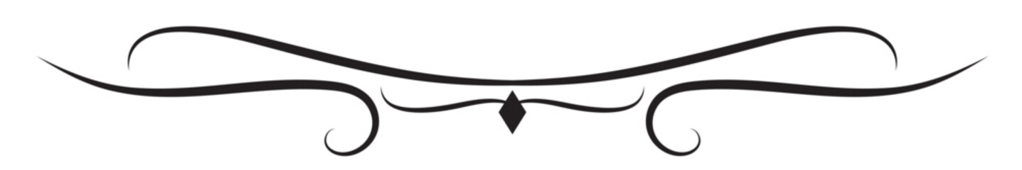 Vintage decorative lines. text dividers. Line border. Lines separators, Borders, Vintage dividers, Underline elements. Vector illustration