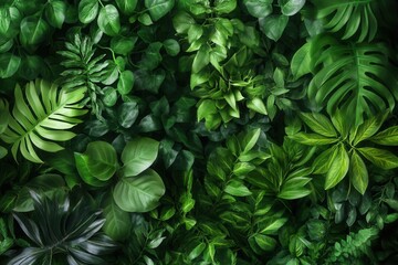 Lush green foliage creating a vibrant natural backdrop.