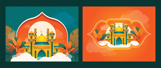 Vector Ramadan Kareem Islamic background