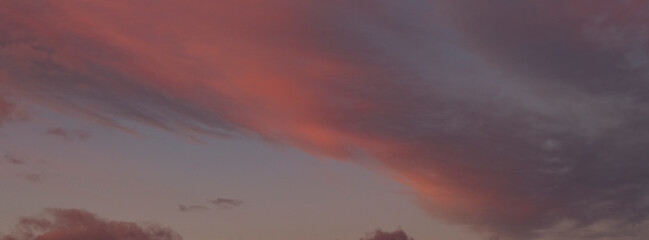 Obraz premium dramatic sunset clouds