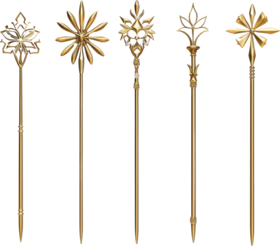 fantasy golden wand 