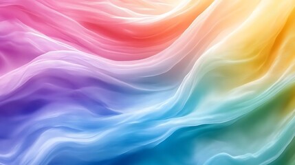 Obraz premium Colorful pastel rainbow softness a rainbow color abstract background