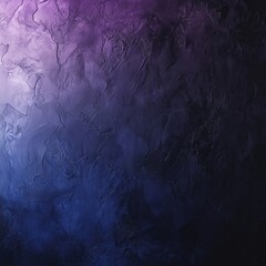 Mystical Deep Blue and Violet Abstract Design - made with Generative AI