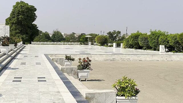 Founder of Pakistan Quaid e Azam Mizar and Park in Karachi