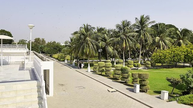 Founder of Pakistan Quaid e Azam Mizar and Park in Karachi