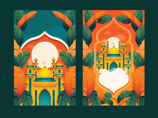 Vector Ramadan Kareem Islamic background