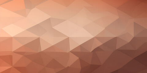Obraz premium Geometrical abstract background with pantone color mocha mousse