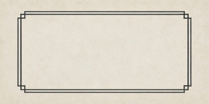 Elegant Double-Line Frame on Textured Paper Background Ideal for Invitations, Certificates, or Announcements