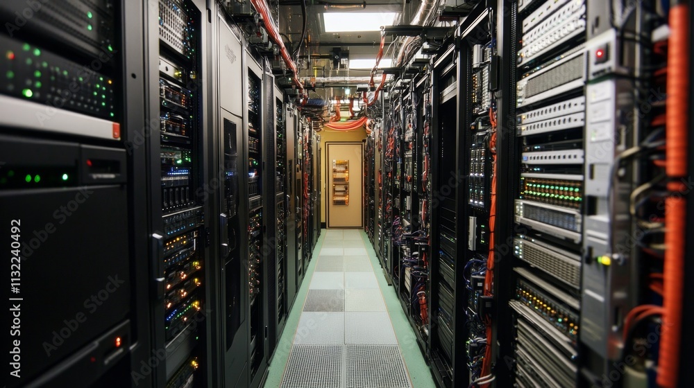 Poster data center operations efficient management strategies modern facilities infrastructure tech hub clo