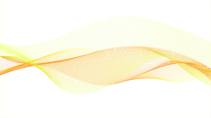 Abstract background with colorful swirls and lines on a white background. Modern colorful wavy lines pattern design element