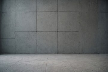 Fototapeta premium gray color wall texture rough background concrete floor