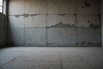 Fototapeta premium gainsboro color wall texture rough background concrete floor