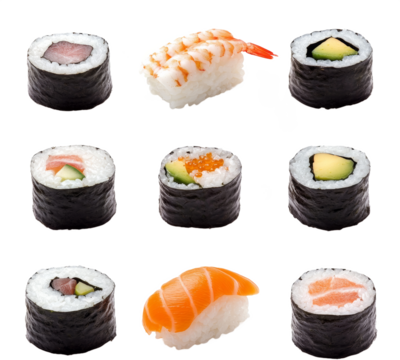 sushi roll  - Powered by Adobe