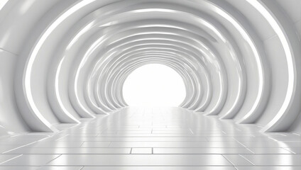 Obraz premium White Background 3D Room Light Abstract