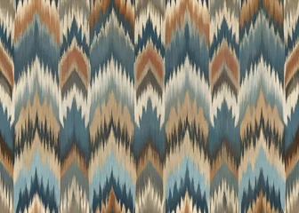 Photo sur Plexiglas Bohemian fabric design with rich tones.