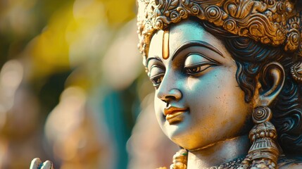Vishnu is the god of Preservation, the great maintainer who often appears in various incarnations avatara to provide salvation for humanity Some of his best-known avatars who are tremendously pop. AI 