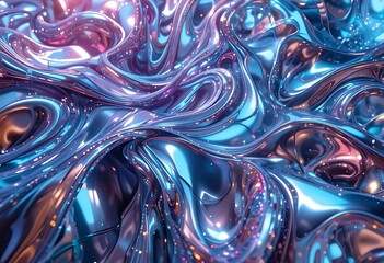Fototapeta premium red and blue abstract