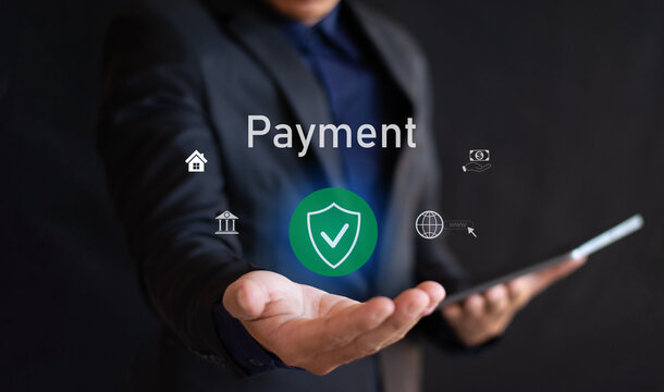 Online payment confirmation, a financial technology transaction that helps you make payments easily