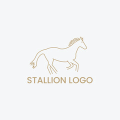 horse logo design