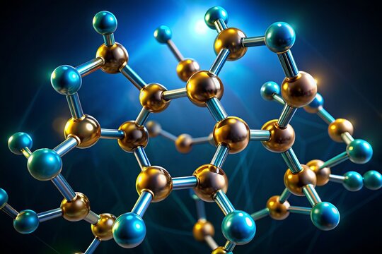 Benzophenone Molecule: Stunning Bird's-Eye View 3D Model & Chemical Formula - Diphenyl Ketone Structure, Organic Chemistry, Science