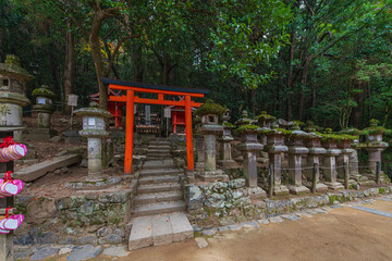Kasuga-Taisha is Shinto shrine in Nara Prefecture in Japan and registered as UNESCO World Heritage...