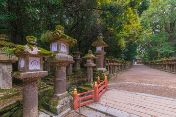 Kasuga-Taisha is Shinto shrine in Nara Prefecture in Japan and registered as UNESCO World Heritage...