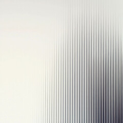Obraz premium Minimalist Design with Thin Parallel Lines Creating Gradual Texture and Depth