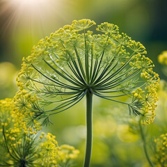 Kr&auml;uter - Frischer Dill verleiht dem Garten einen aromatischen Touch